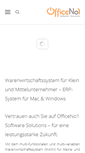 Mobile Screenshot of officeno1.at