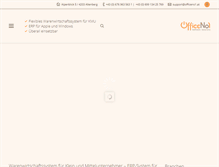 Tablet Screenshot of officeno1.at